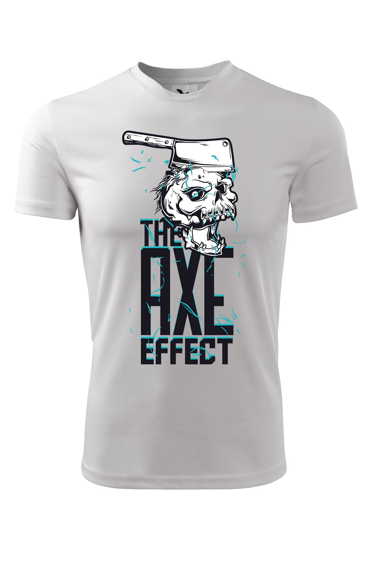 Tricou personalizat, The Axe Effect, Adler, Alb