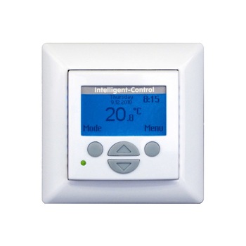 Termostat programabil Intelligent Control, cu senzor de pardoseala inclus 16 A / 230 V Termostat programabil Intelligent Control, cu senzor de pardoseala inclus 16 A / 230 V