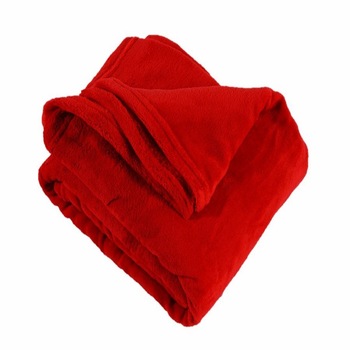 Patura coral rosie 130 X 170 cm Patura coral rosie 130 X 170 cm