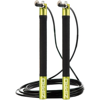 Coarda sarituri reglabila, Zipro, 300cm, verde lime Coarda sarituri reglabila, Zipro, 300cm, verde lime