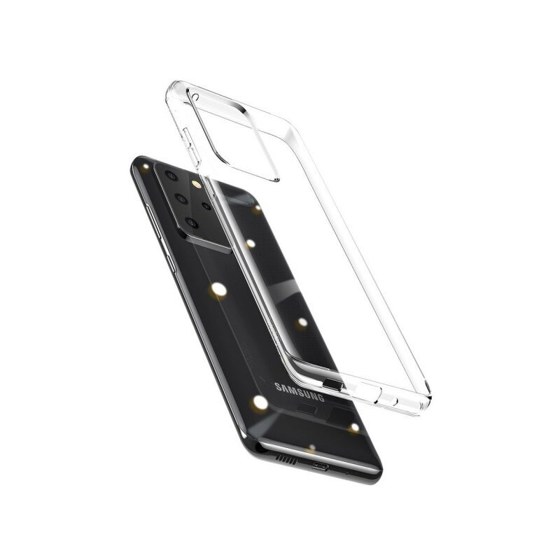 Husa Premium Baseus Simple Series Pentru Samsung Galaxy S20+ Plus , slim , silicon , transparent