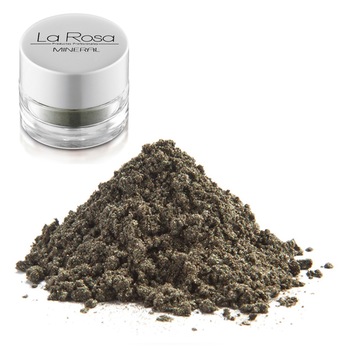 Fard de pleoape mineral La Rosa, No 85 Aventurine Verde olive, natural, 3 g Fard de pleoape mineral La Rosa, No 85 Aventurine Verde olive, natural, 3 g