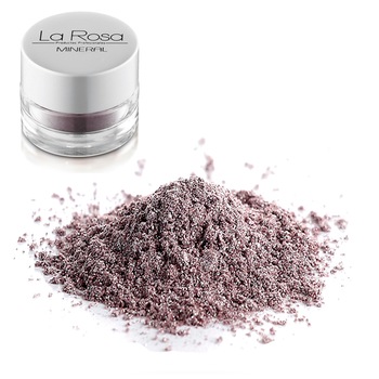 Fard de pleoape mineral La Rosa, No 32 Grafit Gri, natural, 3 g Fard de pleoape mineral La Rosa, No 32 Grafit Gri, natural, 3 g