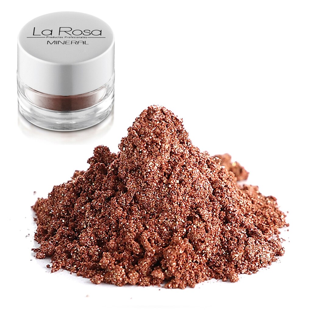 Fard de pleoape mineral La Rosa, No 18 Amber Maro Cupru, natural, 3 g