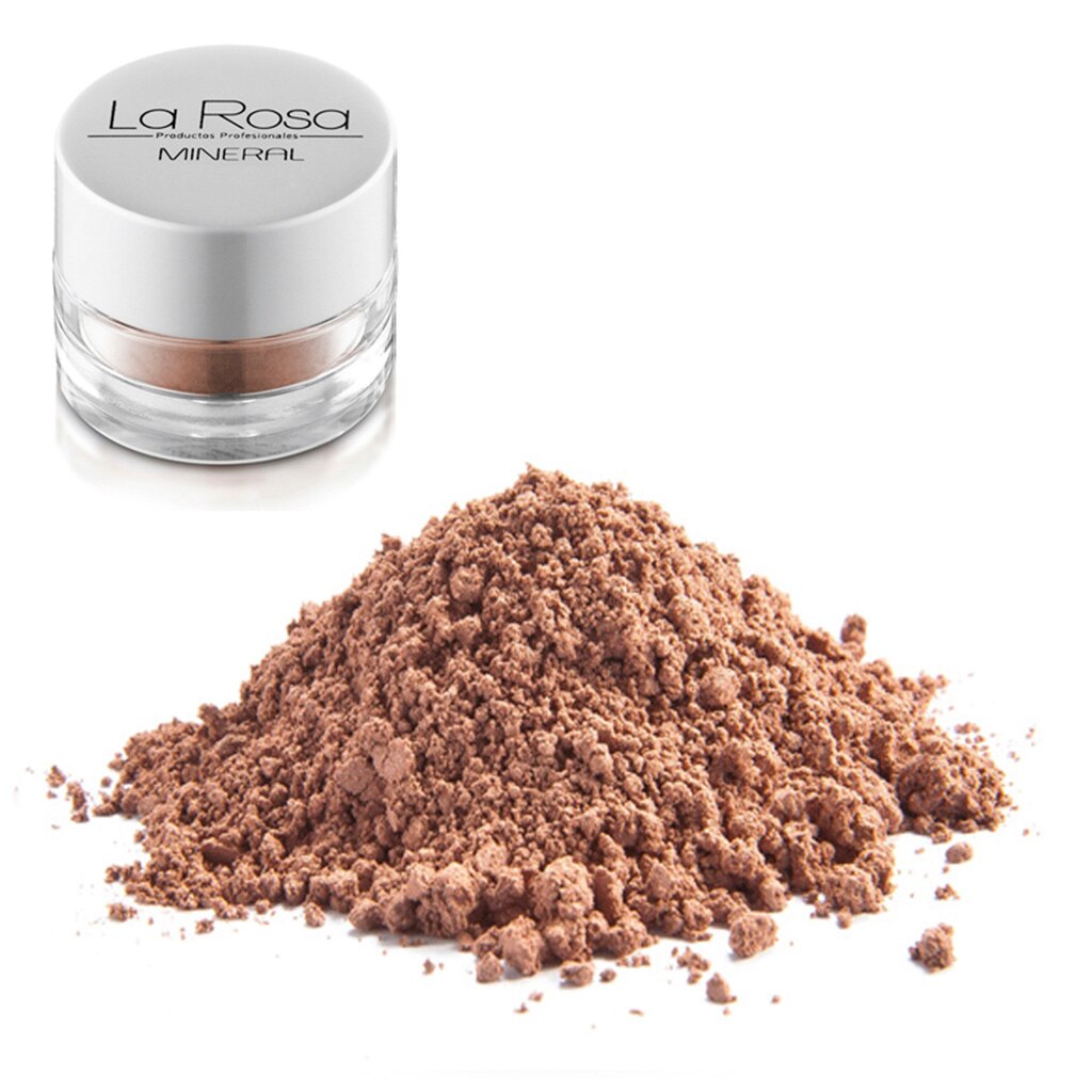 Fard de pleoape mineral La Rosa, No 83 Obsidian Maro Deschis, natural, 3 g