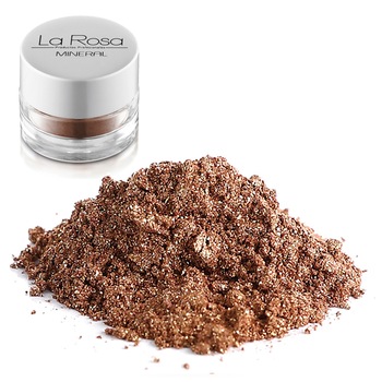 Fard de pleoape mineral La Rosa, No 42 Lapis Auriu inchis, natural, 3 g Fard de pleoape mineral La Rosa, No 42 Lapis Auriu inchis, natural, 3 g