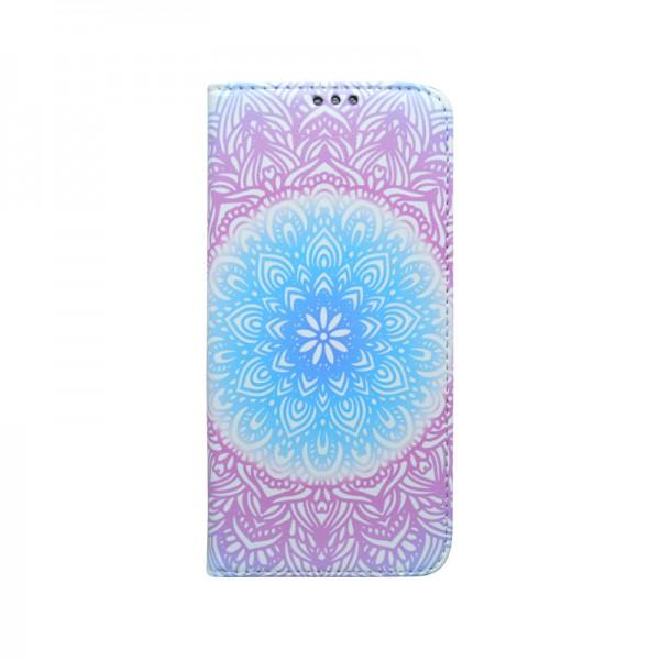 Husa Flip Carte Samsung Galaxy A71 model Flower Rosette, Portofel, Antisoc Multicolor