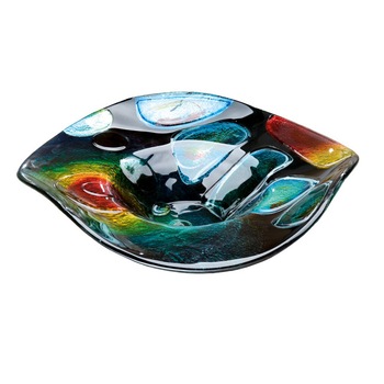 Bol Sunrise, GILDE, sticla, multicolor, 12X48 cm Bol Sunrise, GILDE, sticla, multicolor, 12X48 cm