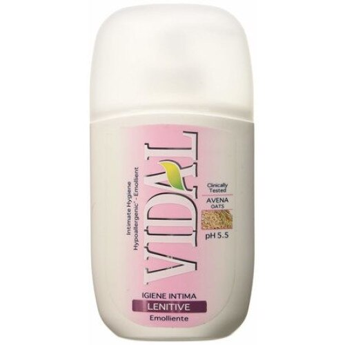 Gel igiena intima VIDAL emoliente & lenitive 250ml