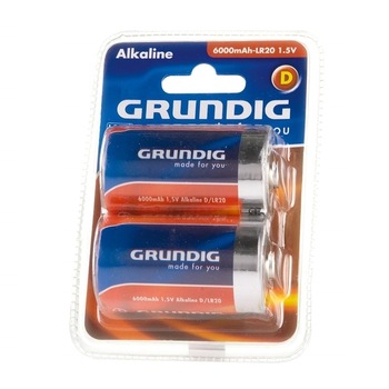 Set baterii Grundig G8711252141220, 2 bucati, 1.5V, 6000mAh Set baterii Grundig G8711252141220, 2 bucati, 1.5V, 6000mAh