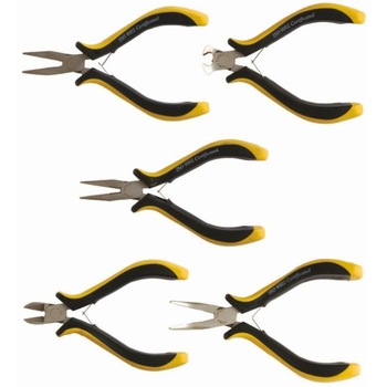 Set 5 clesti precizie mecanica fina 125 mm, Lumytools Set 5 clesti precizie mecanica fina 125 mm, Lumytools