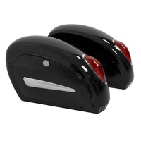 Coburi Craftride Michigan, set 2 bucati, universale, 18 litri per cutie, ABS, negre