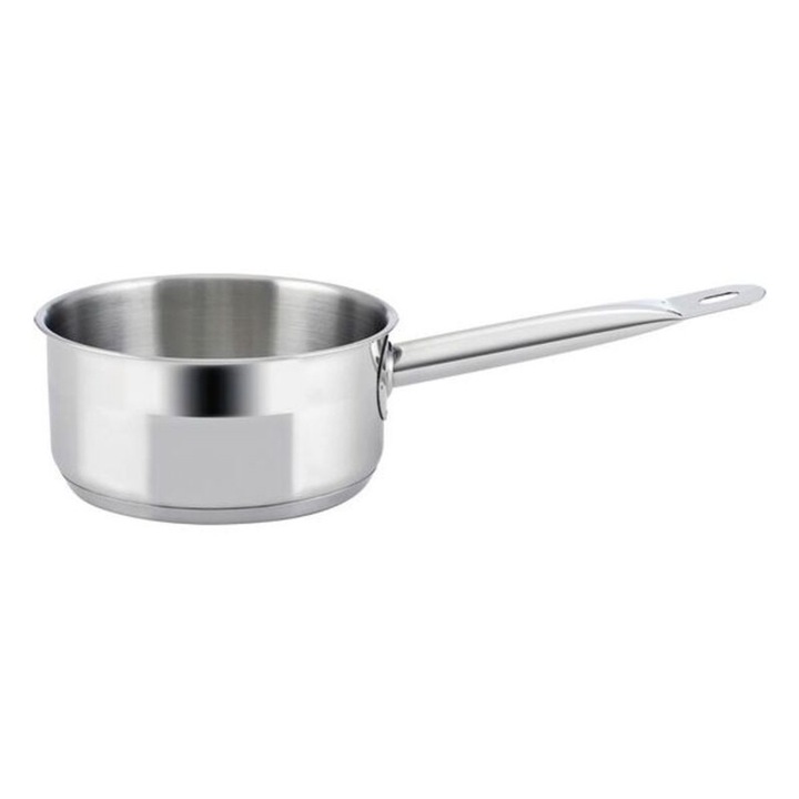 Hendi Nyeles lábas - fedő nélkül rozsdamentes acél, Kitchen Line Termékcsalád, 4,9L, ø240x(H)110mm