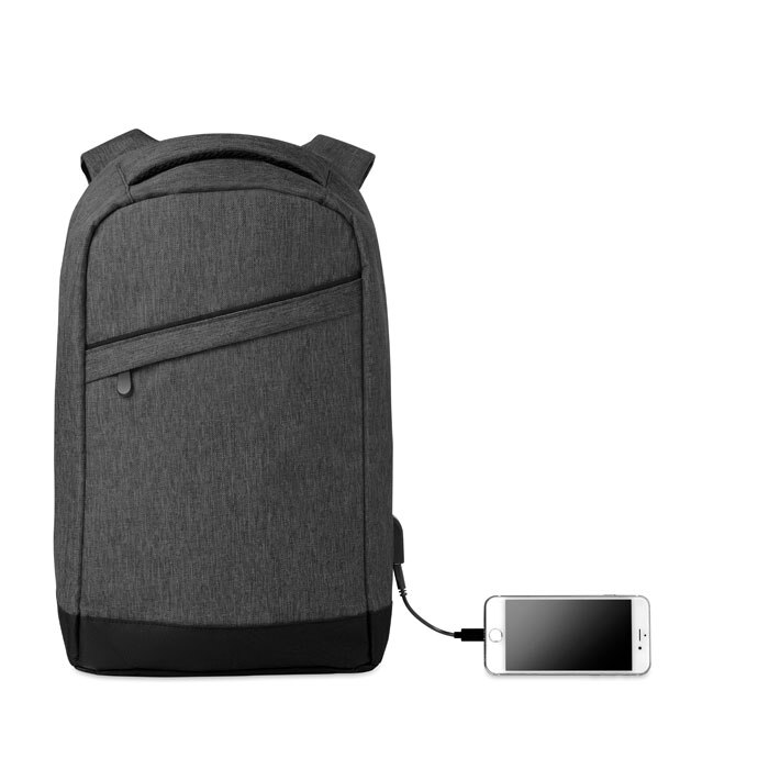 Rucsac cu bretele buretate Evolt, Laptop 13 inch, poliester, Negru