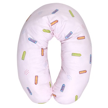 Perna multifunctionala de gravida si alaptat Lorelli, Traveling Pink, Roz Perna multifunctionala de gravida si alaptat Lorelli, Traveling Pink, Roz