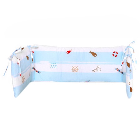 Protectie Laterala Pat Lorelli 140 X 27 Cm Adventure Blue