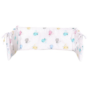 Protectie laterala pat Lorelli, 140 x 27 cm, Chicken White, Puisor, Alb Protectie laterala pat Lorelli, 140 x 27 cm, Chicken White, Puisor, Alb