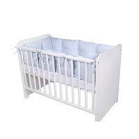Set protectii laterale pentru pat 4 piese Lorelli, 60 x 120 cm, Albastru