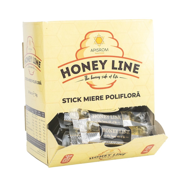 Miere Poliflora stick 15 g/ Cutie 50 buc