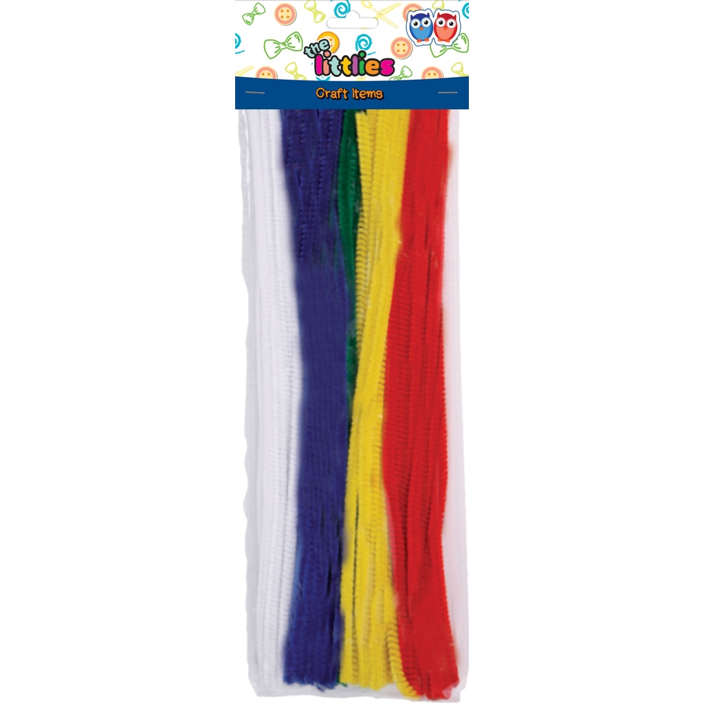 Set sarma plusata 6x300 mm, multicolor, 50 bucati