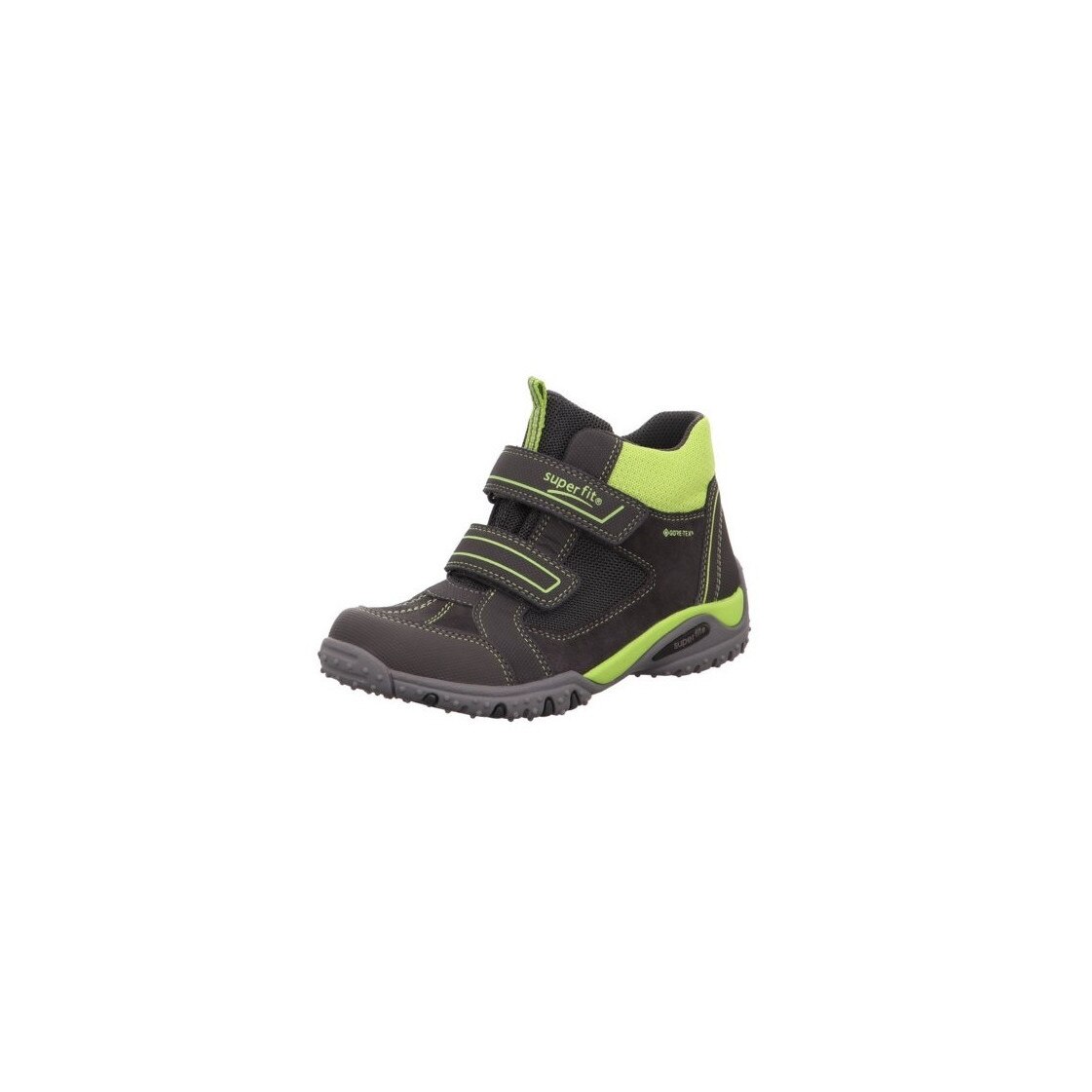 Pantofi copii, Superfit, Gri/Verde, 29 EU