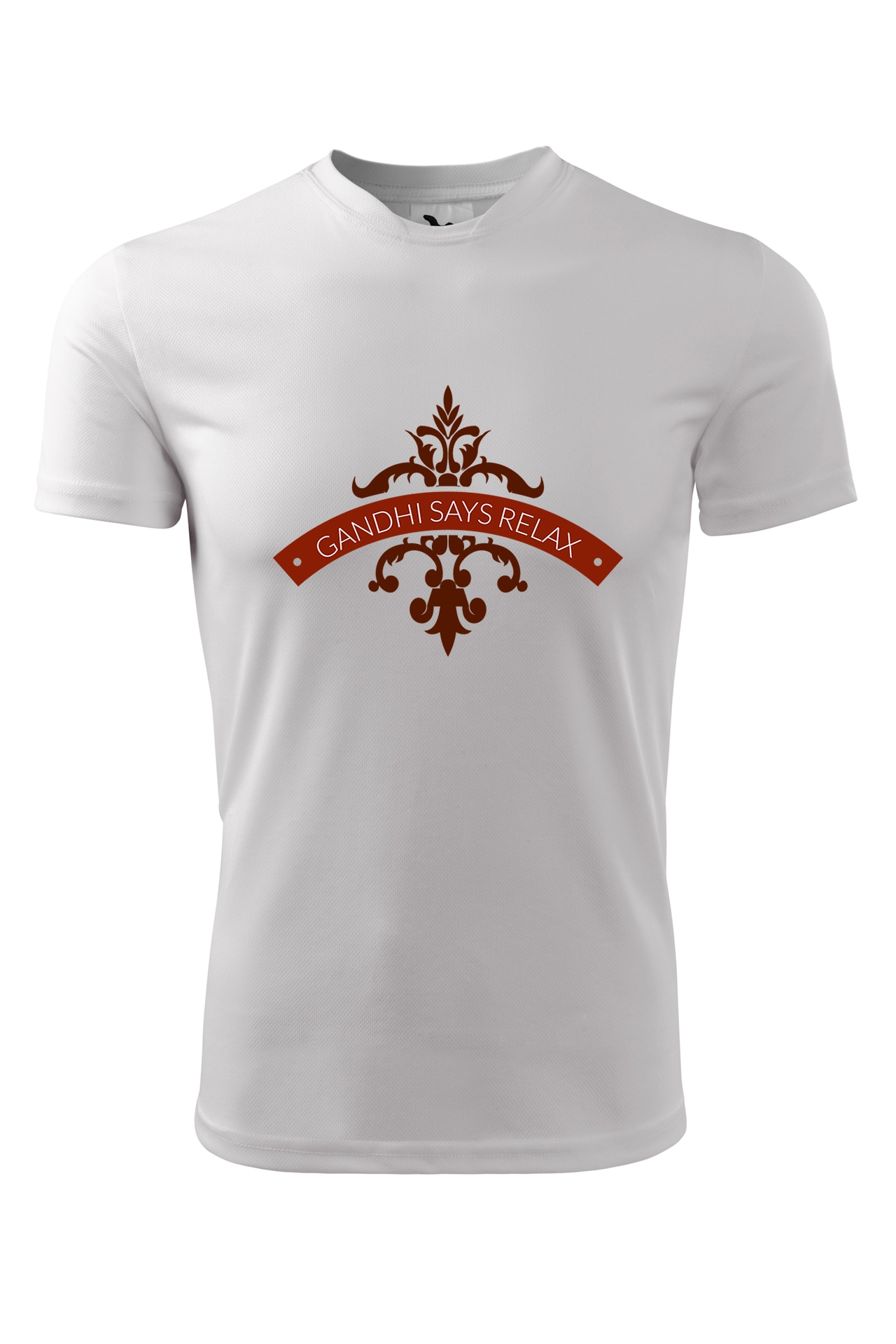 Tricou personalizat, Gandhi Says, Adler, Alb
