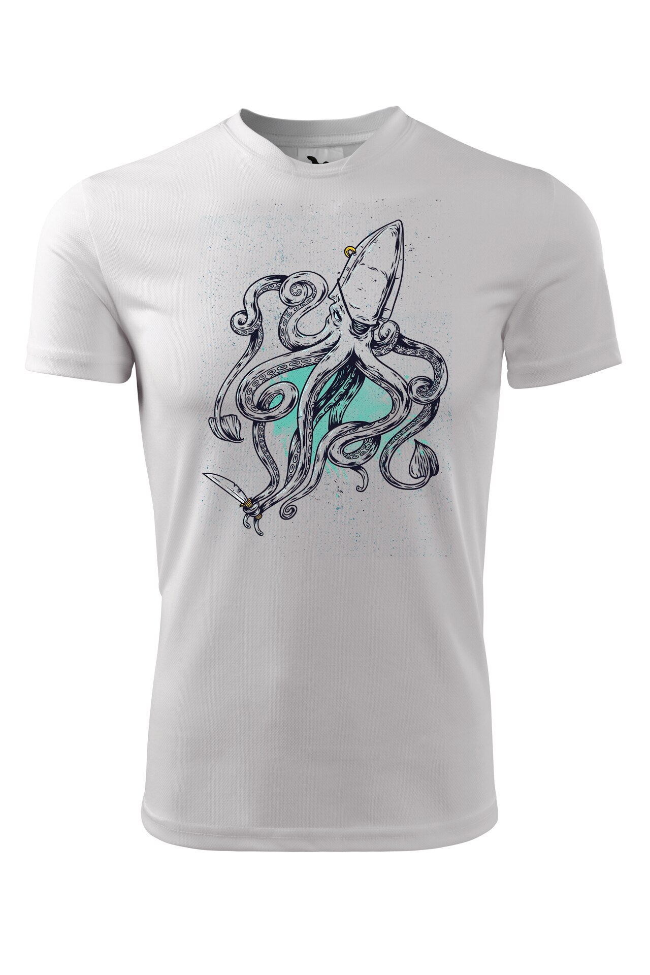 Tricou personalizat, Sepia Pirat, Adler, Alb