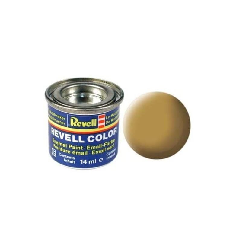 Vopsea galben nisipos mat pentru modelism Revell 14 ml