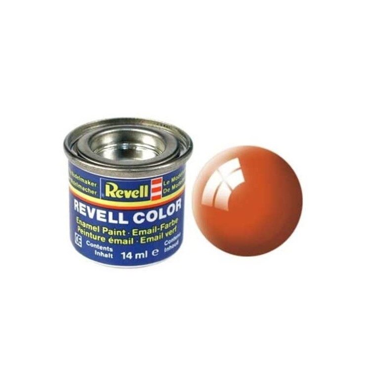 Vopsea portocaliu lucios pentru modelism Revell 14 ml