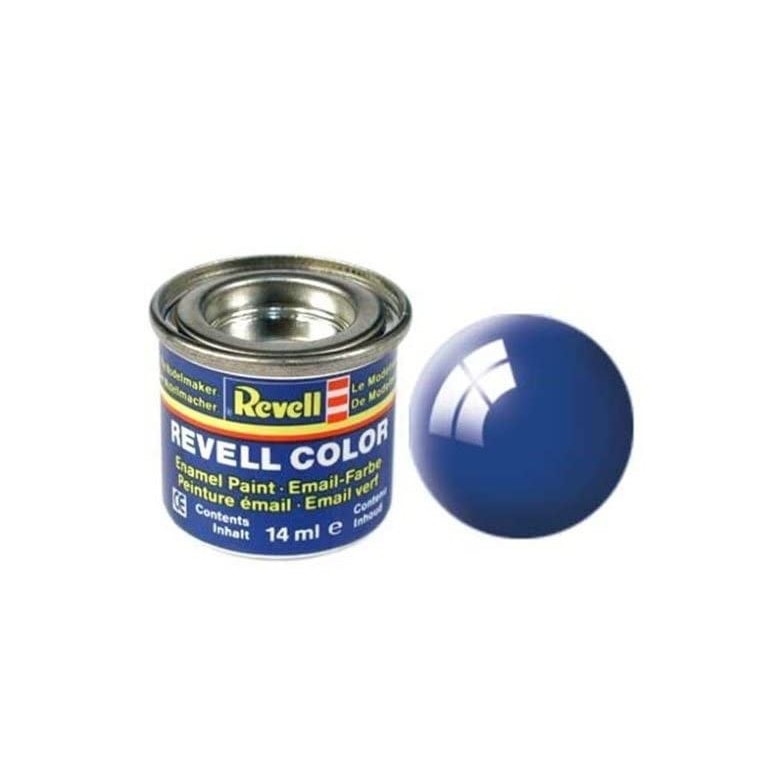 Vopsea albastru lucios pentru modelism Revell 14 ml