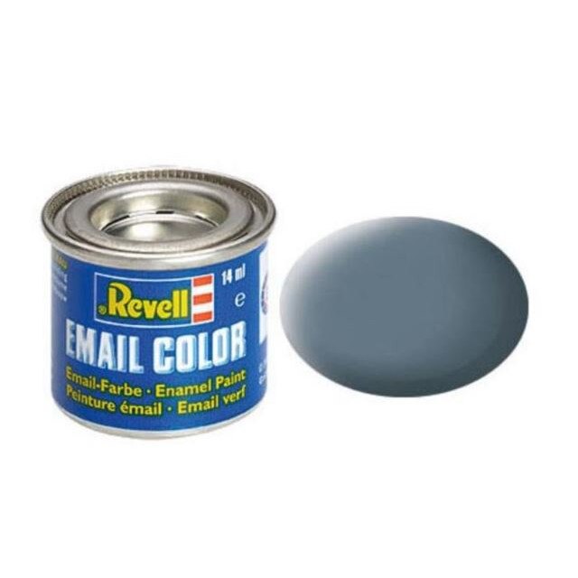 Vopsea gri albastru mat pentru modelism Revell 14 ml