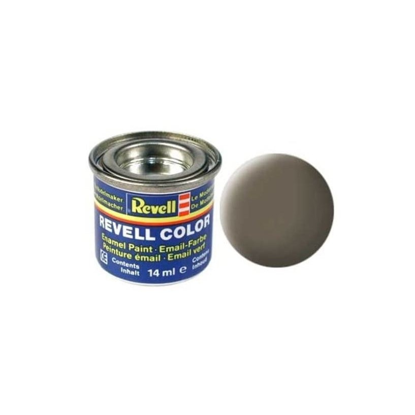 Vopsea maro masliniu mat pentru modelism Revell 14 ml