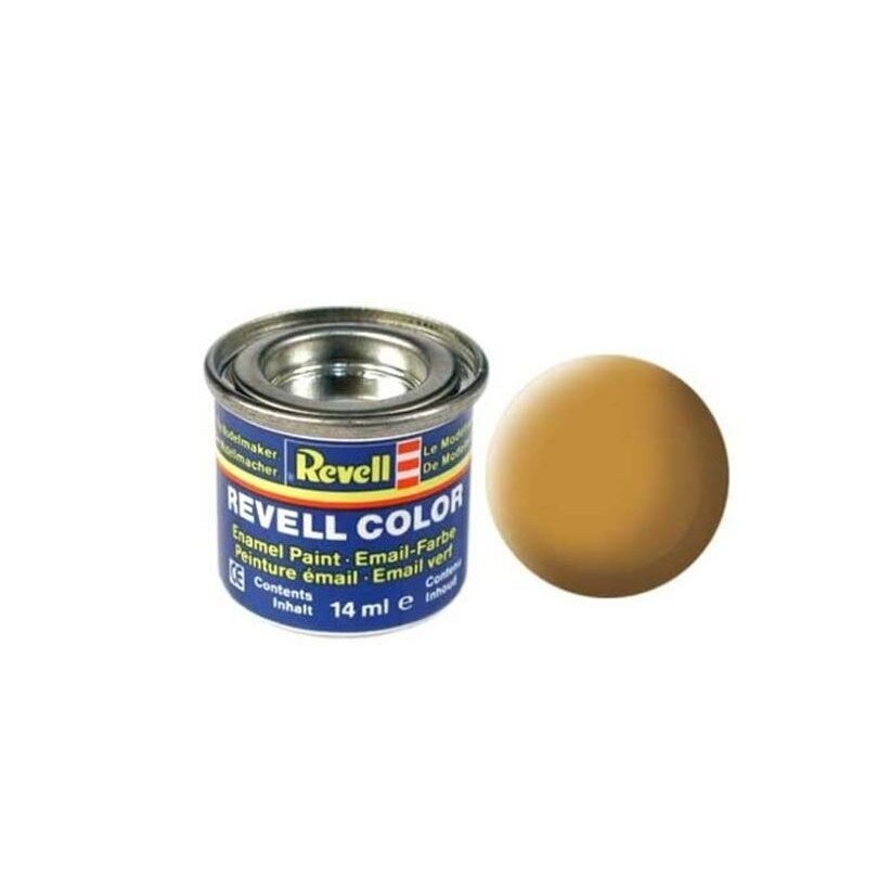 Vopsea Ochre brown matt pentru modelism Revell 14 ml