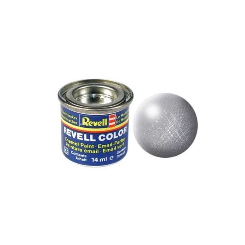 Vopsea metallic steel pentru modelism Revell 14 ml