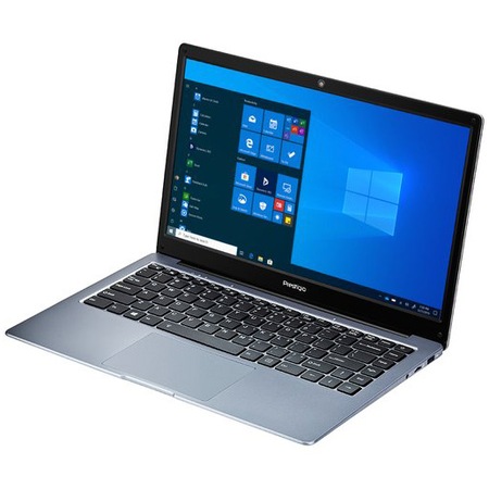 Laptop ultraportabil Prestigio SmartBook 141 C4 cu procesor AMD A4-9120e pana la 2.50 GHz, 14.1", Full HD, 4GB, 64GB eMMc, AMD Radeon R3 series, Windows 10 Pro, Dark Grey