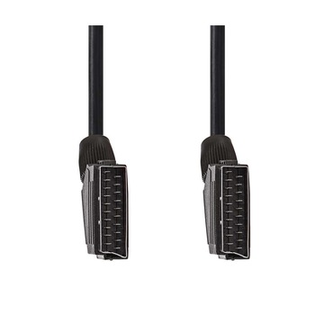 Cablu SCART, lungime 1,5 m, Negru, BBL1343 Cablu SCART, lungime 1,5 m, Negru, BBL1343