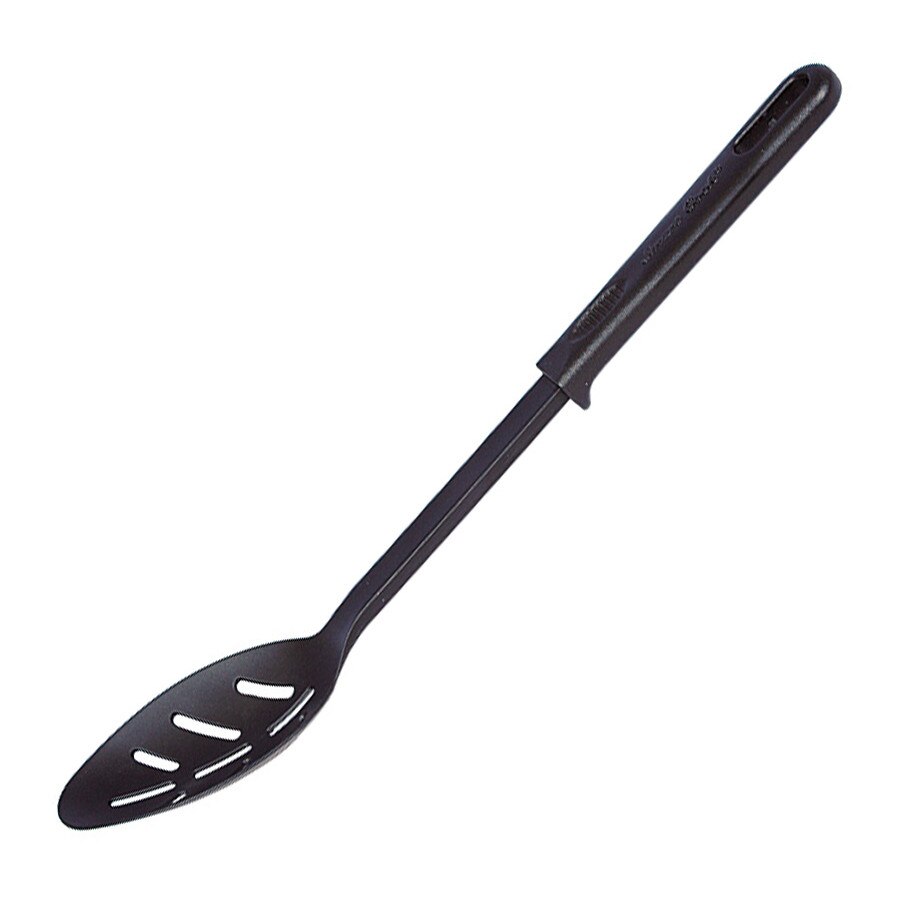 Lingura ovala, perforata, din plastic, 36cm