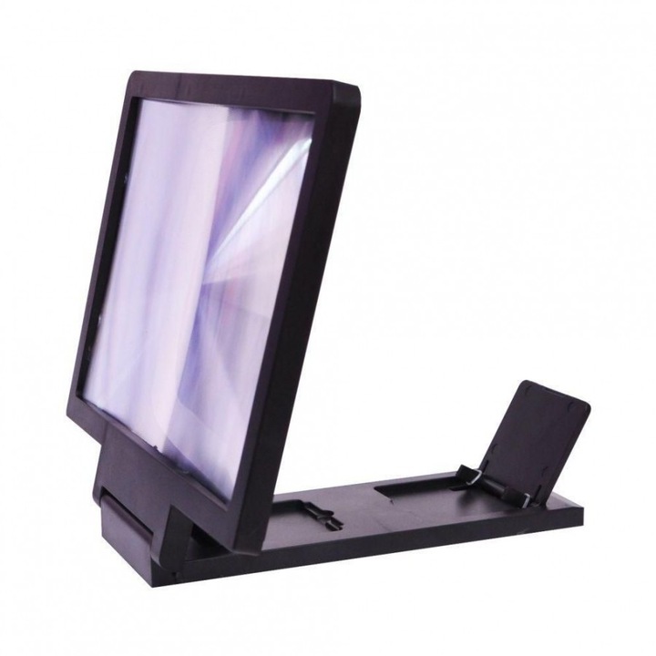 Nagyítós állvány PAM-LP telefonhoz, fekete