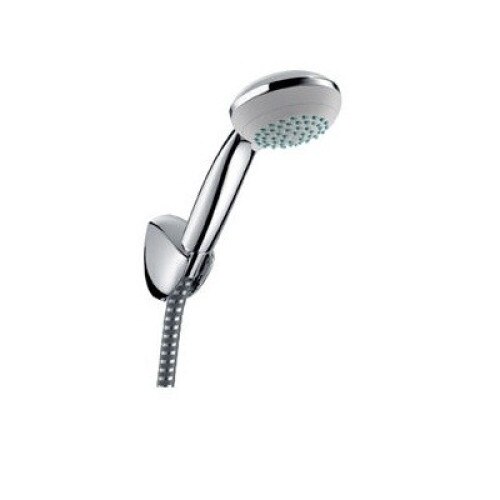Set dus Hansgrohe Crometta 85 Vario/Porter chrome, include furtun 1600mm