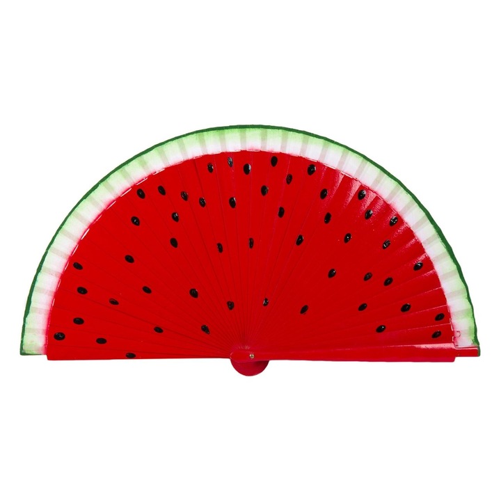 OEM dinnye legyező, 25,8 cm, többszínű