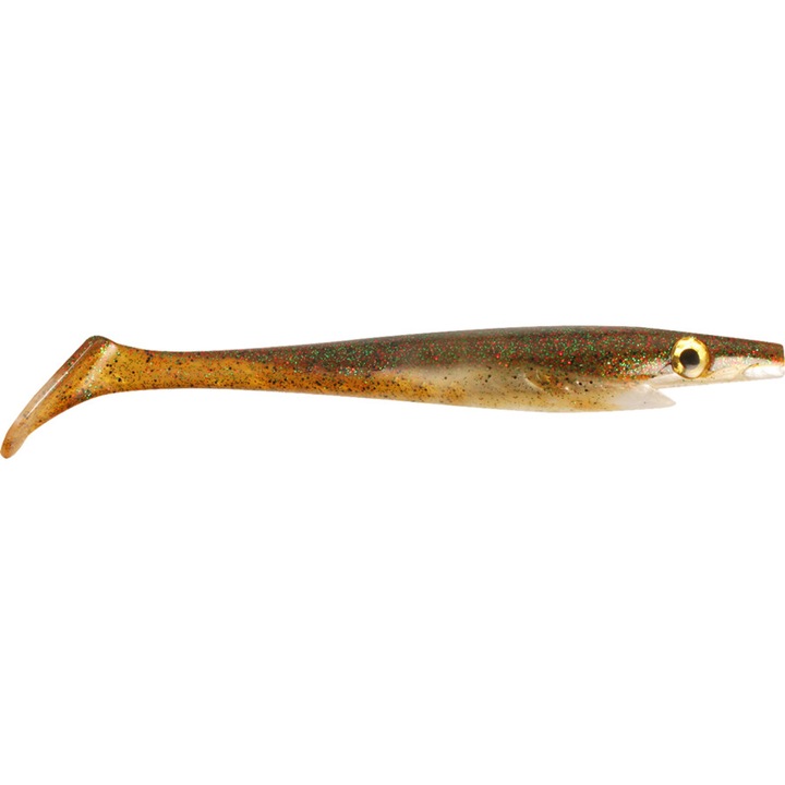 Strike Pro Pig Jr Shad csali szett, 15cm, 21G, 2 db, barna