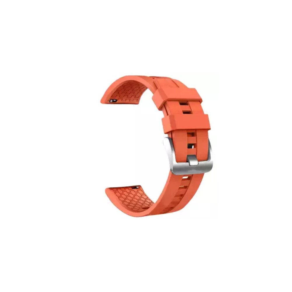 Curea 22mm Huawei GT2 46mm/Gear S3/Huawei W2 Clasic silicon orange