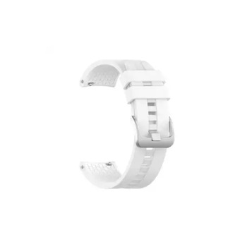 Curea 22mm Huawei GT2 46mm/Gear S3/Huawei W2 Clasic silicon alb Curea 22mm Huawei GT2 46mm/Gear S3/Huawei W2 Clasic silicon alb