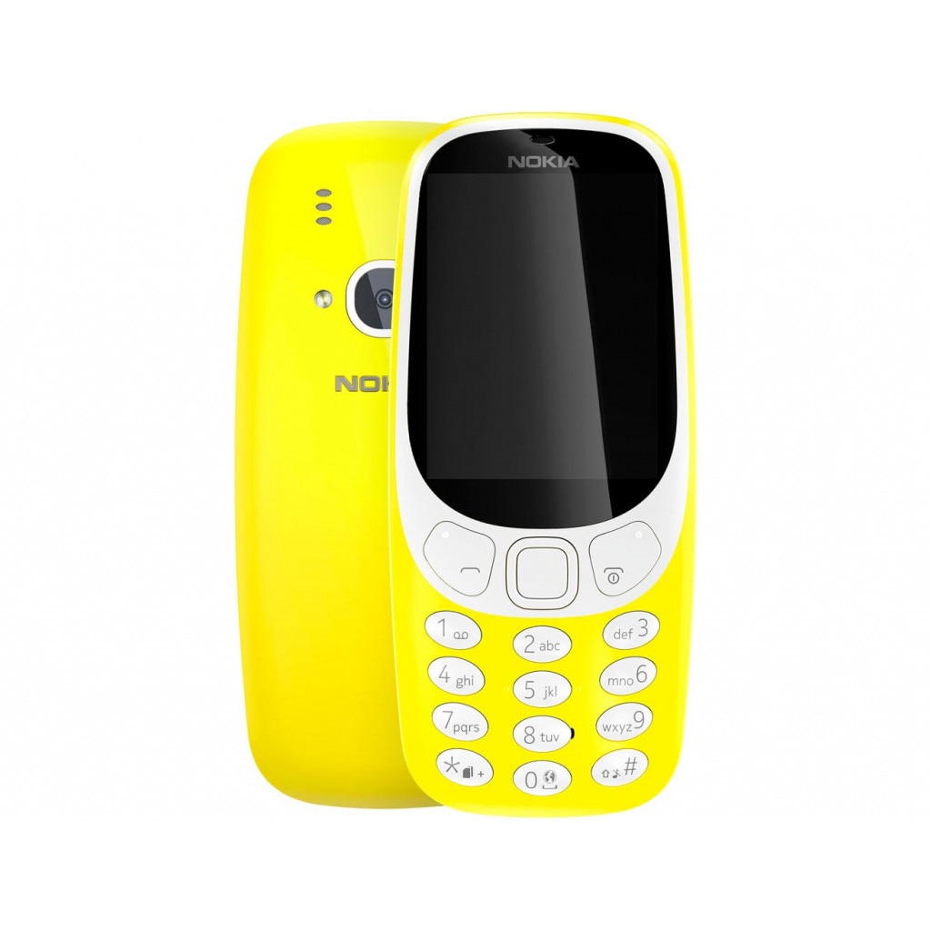 Mобилен телефон NOKIA 3310 DS YELLOW - eMAG.bg