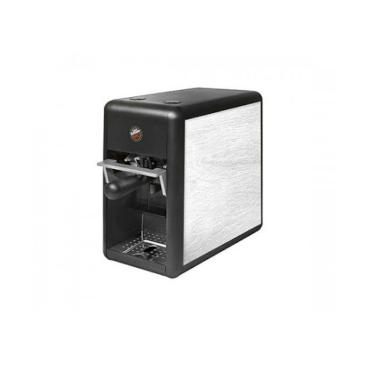 Vergnano Tre Mini kapszulás kávéfőző, Fekete/Fehér, Lavazza A Modo Mio kompatibilis, 19 bari, 850W