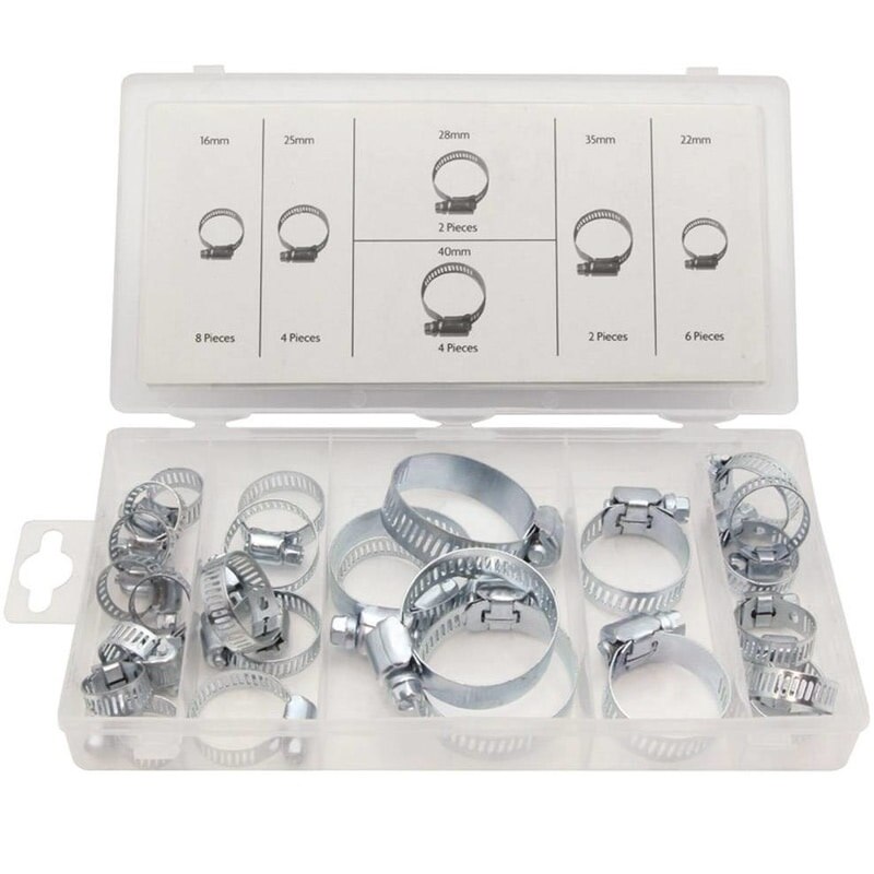 Set coliere Toolland TLNHAS04, Ø16-40 mm, 26 piese