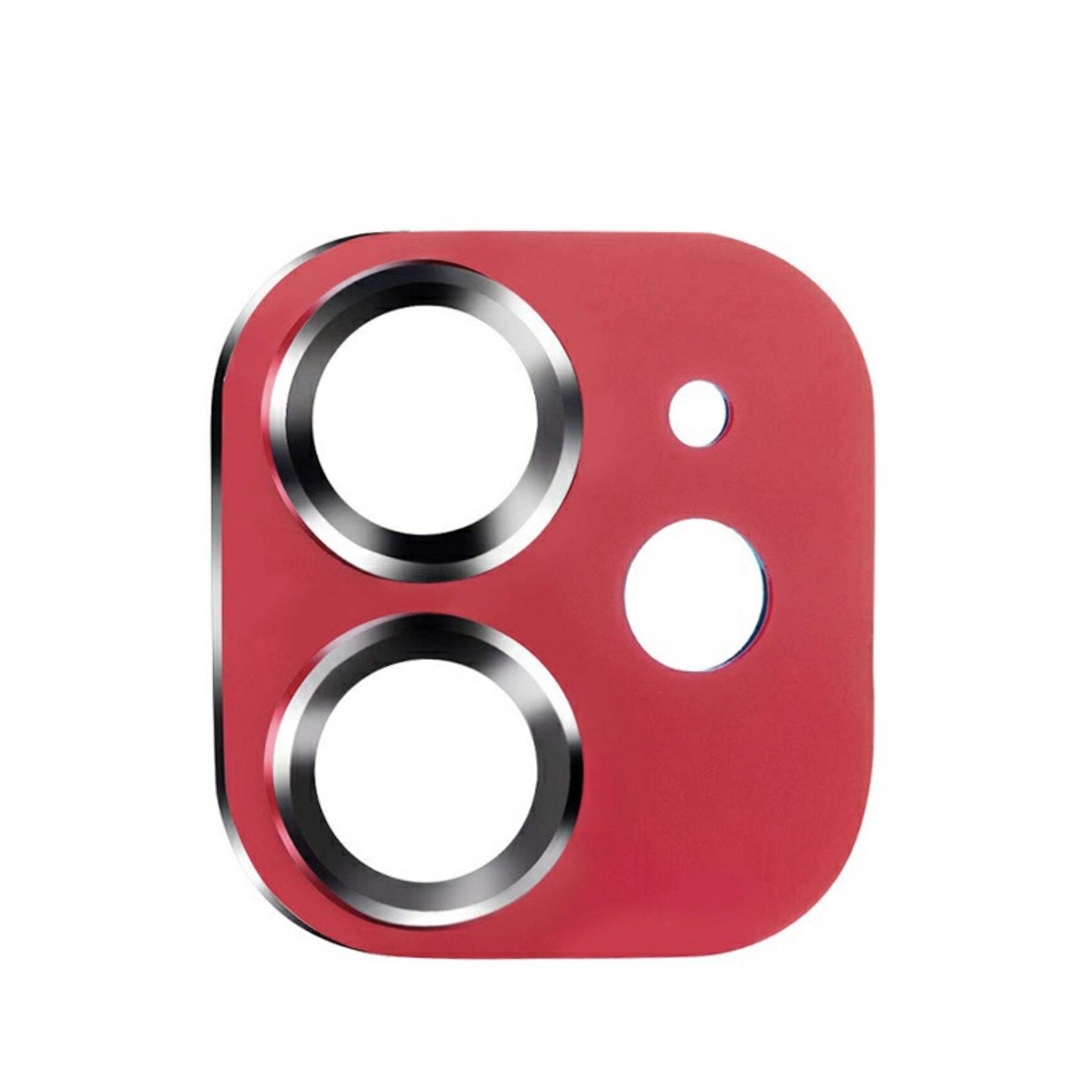 Folie protectie camera iPhone 11, sticla securizata, duritate 9H, pentru iPhone 11, Rosu, BBL1420