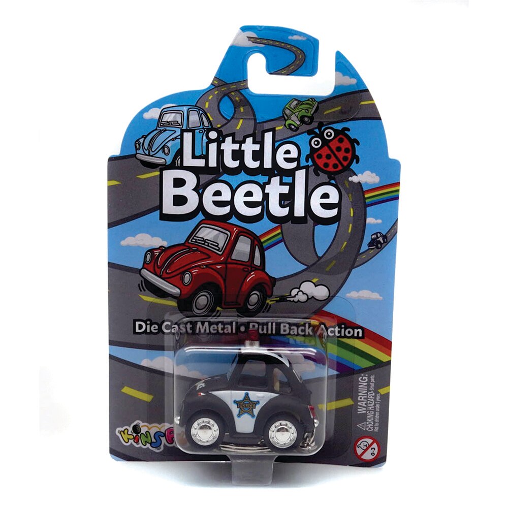 Breloc minimodel metalic masinuta neagra pull-back EVO