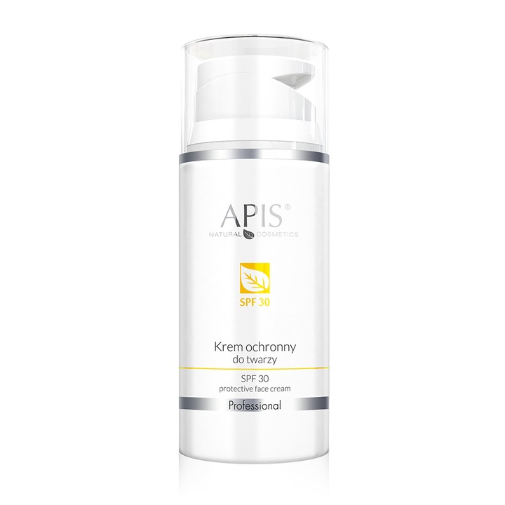 Crema de fata hidratanta APIS, cu factor de protectie 30, 100ml