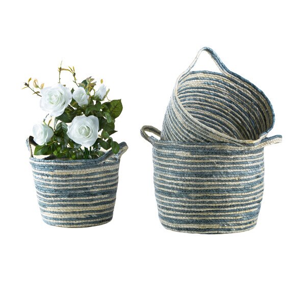 Set 3 cosuri Azure, GILDE, fibre de cocos, natur